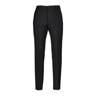 Ami Broeken, Heren, Zwart, W36, Wol, Cigarette Cut Wollen Broek