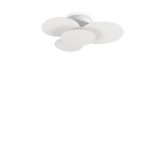 Netlighting Cloud Circles Decorative Flush Ceiling Light White 52cm 3000K