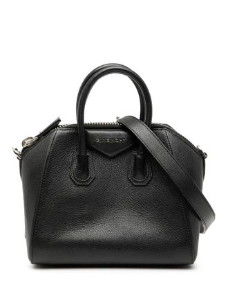 Givenchy 2010-2025 Mini Sugar Goatskin Antigona satchel - women - Goat Skin - One Size - Black