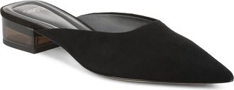 Franco Sarto Bennet Mesh Flat Mule in Black at Nordstrom, Size 9.5