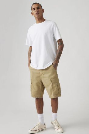 Levi's Shorts Carrier Cargo - Hombre - 29 - Crema / Harvest Gold Lightweight