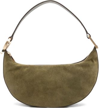 Cult Gaia Suede Zip-closure Tote Bag