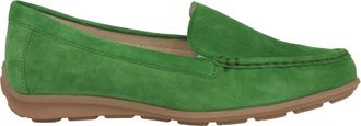 Gabor Su&egrave;de Loafers - Dames - Loafers - Groen - 38 1/2 EU - Su&egrave;de - Schoenen