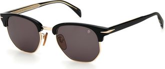 David Beckham Grey Square Mens Sunglasses DB 1002/S 02M2/IR 51