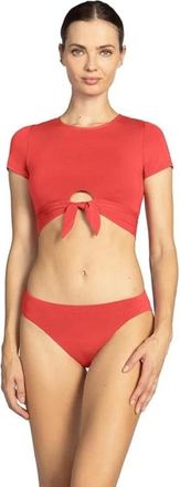 Robin Piccone Ava Bikini Bottom Womens Guava Swimwear Beach JDM2793