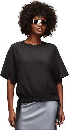 UGG Jalani Short Sleeve Top Womens Clothing Ink : XL, Cotton/Elastane