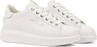 Karl Lagerfeld Sneakers verfraaid met stras - Wit
