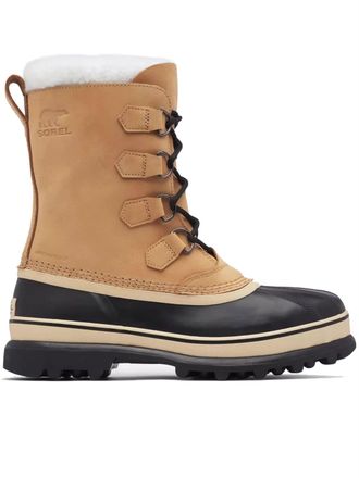 Sorel Tan Caribou Two-Tone Winter Ski Boots