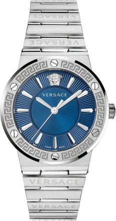 Versace Greca Watch - Dames - Horloges - Grijs - ONE Size - Accessoires
