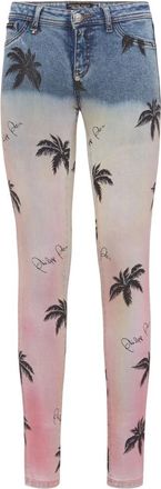 Philipp Plein Jeggins Statement - Dames - Skinny Jeans - Veelkleurig - W27 - Katoen - Jeans