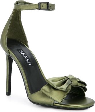 Senso Ursa Heeled Sandal - Dames - Sandalen met hakken - Groen - 37 EU - Leer - Schoenen