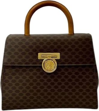 Celine Pre-owned Handbags, female, Brown, Size: ONE SIZE Pre-owned Leather Handbag