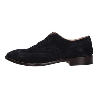 Lo.White Su&egrave;de Veterschoenen - Heren - Nette schoenen - Blauw - 43 EU - Su&egrave;de - Schoenen