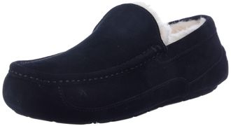 UGG Mens Ascot Slipper black Size: 11 Wide