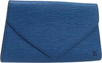 Louis Vuitton Pre-owned Clutches, female, Blue, Size: ONE SIZE Pre-owned Vintage Epi Clutch