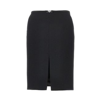 Versace Wool skirt with Medusa 95 detail Woman 40