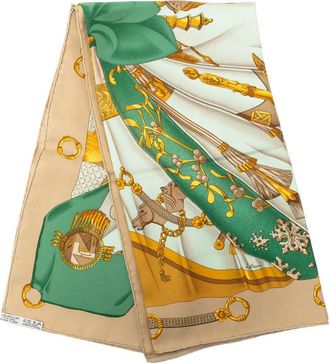Herm&egrave;s Pre-owned Hermes Soleil de Soie Silk Scarf 90 Ladies DSBV77HL76J2PV68