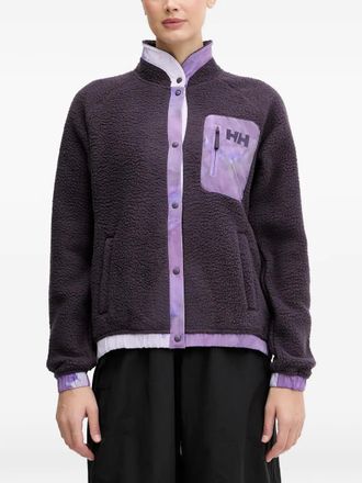 Helly Hansen Sweater met knoopzak - Paars