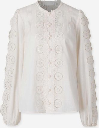 Zimmermann Lucky Embroidered Blouse