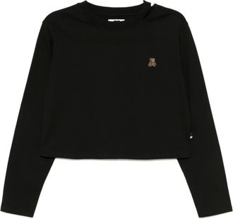 Izzue T-shirt con ricamo - Nero