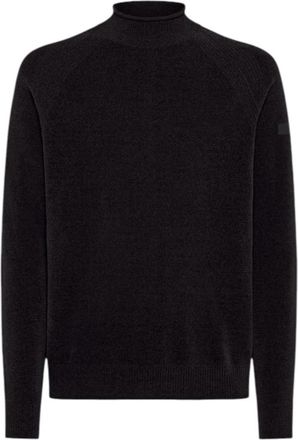 Roberto Ricci Design Velvet Volcano Knit - Heren - Coltruien - Zwart - M - Truien & Vesten