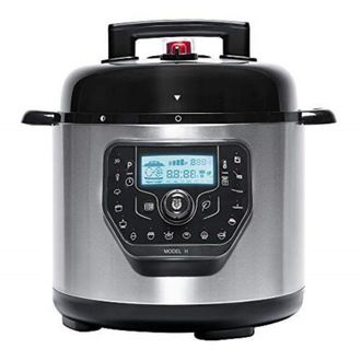 Cecotec Fornello gm h Deluxe 6 l Nero, Acciaio inox - Cecotec