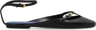 Lanvin Mary-Jane Ballerinas - Dames - Ballerinas - Zwart - 36 EU - Leer - Schoenen