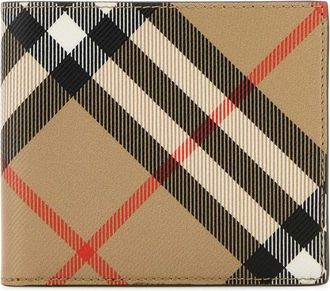 Burberry Printed E Canvas Wallet