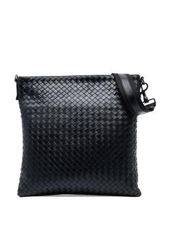 Bottega Veneta 2012-2025 Nappa Intrecciato VN crossbody bag - Black