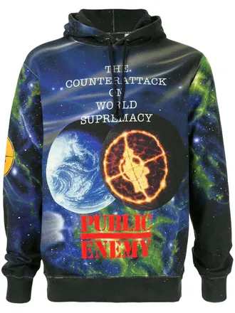SUPREME Felpa UDC Public Enemy con cappuccio - Multicolore