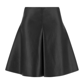 Nude Nude - De Nude Mini Rok - Dames - Rokken - Zwart - Maat: XS Leer