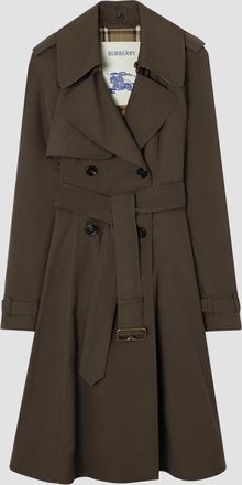 Burberry Pembury Belted A-Line Trench Coat