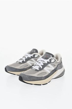 New Balance Suede and Fabric Sneakers 990 with Contrasting Logo size 37,5