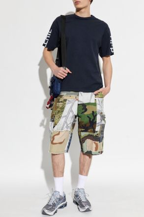 Gallery Dept. T-shirt With Print, Mens, Navy Blue