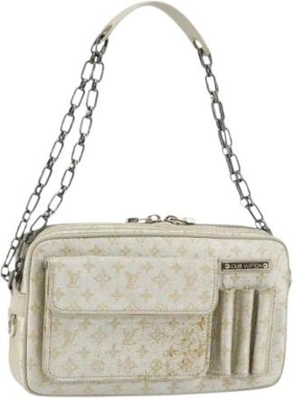 Louis Vuitton Pre-owned Vintage Schoudertas - Dames - Vintage Schoudertas - Beige - ONE Size - Vintage