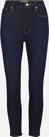 Frame Denim Womens Le High Skinny Crop Jean In Denim