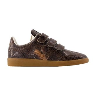 Isabel Marant Schoenen, Dames, Bruin, 38 EU, Leer, Beth Trainers
