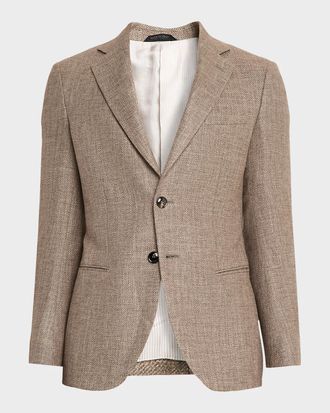 Giorgio Armani Men & apos;s George Wool & Silk Blazer