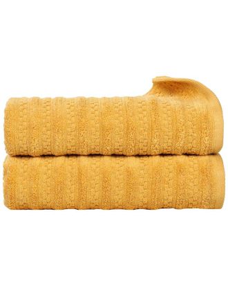 Superior Set Of 2 Zuma Zero Twist Cotton Medium Weight Soft Absorbent Bath Towels