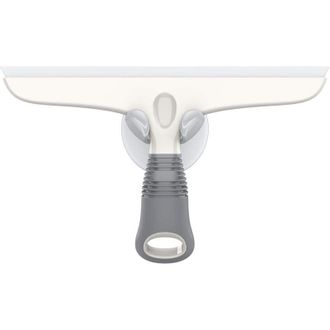 OEM Escobilla De Silicona Blanca Y Gris Con Ventosa, Multiusos Para Cristales, Ventanas De Coche, Ventanas Y Puertas - Crezuo