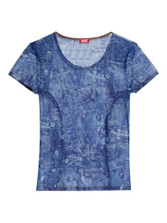 Diesel Printed T Shirt