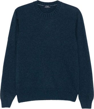 Barba Maglione girocollo - Blu