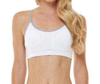 Shape Active Exceed Low Impact Sports Bra In White