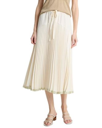 Vince Pleated Tiered Skirt