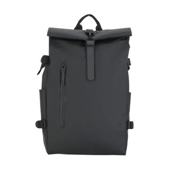 Rains Rolltop Rucksack - Bags - unisex - Negro - ONE SIZE
