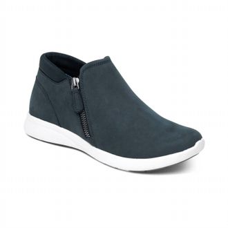 Aetrex Womens Addie Boot In Navy