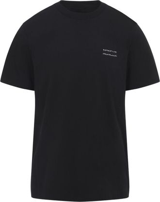 Moncler T-Shirt aus Baumwolle mit Moncler-Logo