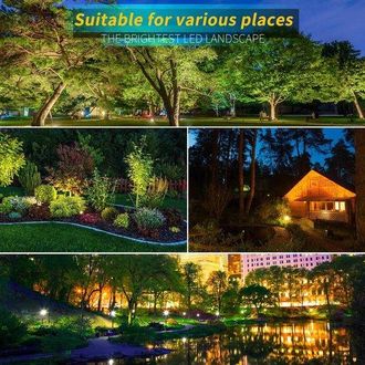 OEM Iluminaci&oacute;n Led Para Exteriores De 5 W, 240 V Ca, Blanco C&aacute;lido (3000 K), Resistente Al Agua Ip65, Con Estaca Para Suelo Y Cable 1,5 M (1 Unidad)