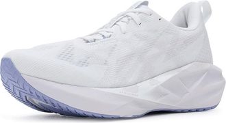 Asics Novablast 5 Womens Running Shoes White/Lilac Hint : 10.5 B - Medium, Synthetic