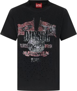 Diesel Camiseta T Marly - Tops - Mujer - Negro - XS